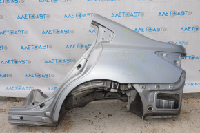 Quarter wing rear left Subaru Legacy 15-19 silver, dent on sunset