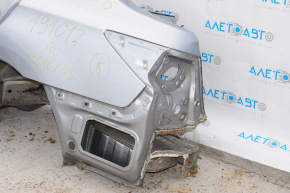 Quarter wing rear left Subaru Legacy 15-19 silver, dent on sunset