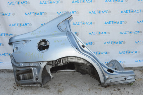Quarter wing rear right Subaru Legacy 15-19 silver, dents