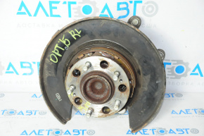 Trunnion with hub rear left Kia Optima 11-15 aluminum, with casing