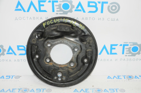 Rear left brake disc cover Ford Focus mk3 11-18 for drums, without parking brake mechanism