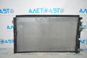 Air conditioning radiator condenser Ford Mustang mk6 15-23 2.3T honeycombs are dented, fasteners are bent