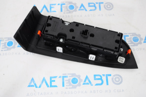 Lincoln MKX 16-18 front left window lift control, black, with trim