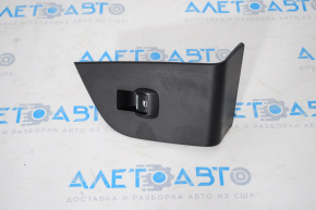 Lincoln MKX 16-18 front right window lift control, black, with matte black trim