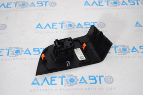 Lincoln MKX 16-18 front right window lift control, black, with matte black trim