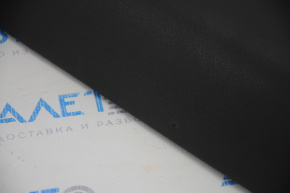 Door trim card front right Jeep Patriot 11-17 plastic and leather, black, worn