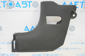 Front pillar trim lower left Jeep Patriot 11-17 black, worn