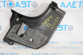 Front pillar trim lower left Jeep Patriot 11-17 black, worn