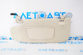 Left visor Lincoln MKX 16-18 beige with control, poke