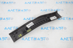 Lincoln MKX 16-18 black rear right inner door sill plate