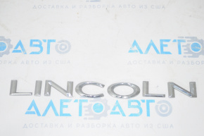 Emblem inscription LINCOLN trunk door Lincoln MKX 16-18