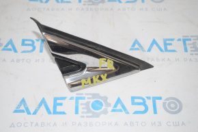 Lincoln MKX 16-18 front right fender triangle molding