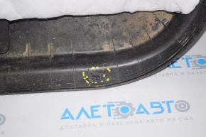 Door trim card rear left Kia Sorento 16-18 black, leather, scratches, broken fastener