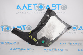 Front pillar trim lower right Kia Sorento 16-20 black, broken mount, scratches