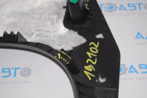 Front pillar trim lower right Kia Sorento 16-20 black, broken mount, scratches