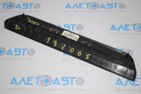 Door sill trim rear left outer Kia Sorento 16-20 black, broken fasteners