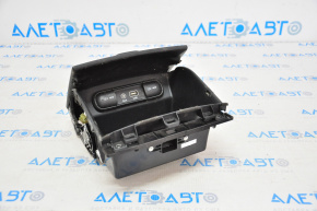 Box pocket central console Kia Sorento 16-18 black