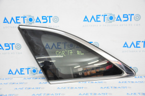 Window blind glass rear left Kia Sorento 16-20 chrome