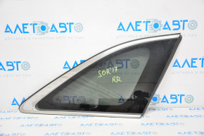Window blind glass rear right Kia Sorento 16-20 chrome