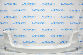 Rear bumper bare upper part Kia Sorento 16-18 pre-rest without parking sensors, white