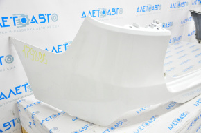 Rear bumper bare upper part Kia Sorento 16-18 pre-rest without parking sensors, white