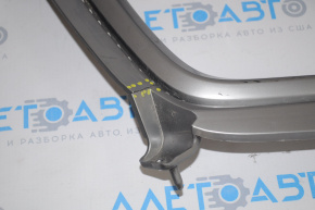 Left fog light frame Kia Sorento 16-18 prerest, crack