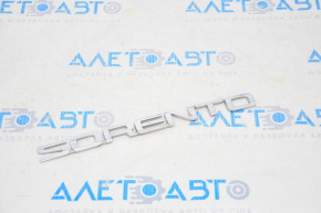 Emblem inscription Sorento tailgate Kia Sorento 16-20