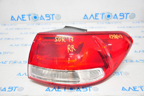 Light outer wing right Kia Sorento 16-18 prerest