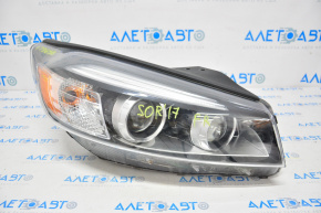 Headlight front right naked Kia Sorento 16-18 prerest usa