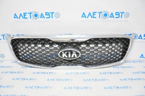 Radiator grill grill Kia Sorento 16-18 dorest black with chrome with emblem