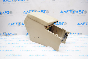 Central console armrest Hyundai Sonata 15-17 beige leather