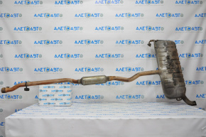 Muffler rear with barrel Jeep Patriot 11-17 AWD
