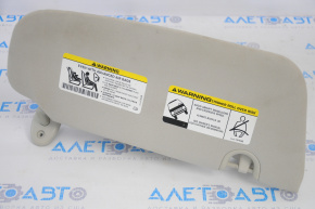 Left visor for Jeep Patriot 11-17 gray