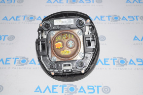 Airbag in steering wheel driver Kia Sorento 16-20 black, shot, fused chips