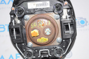 Airbag in steering wheel driver Kia Sorento 16-20 black, shot, fused chips