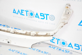 Bumper front bare upper part Kia Sorento 16-18 prerest usa, white, no left side