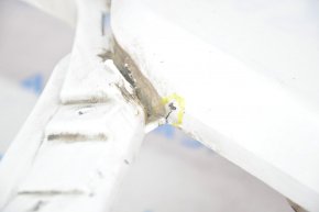 Bumper front bare upper part Kia Sorento 16-18 prerest usa, white, no left side