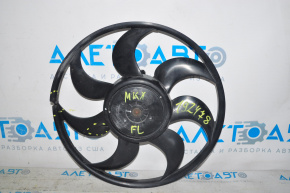 Cooling fan impeller with motor left Lincoln MKX 16- 3.7 cracked