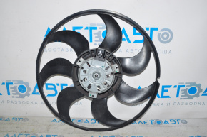 Cooling fan impeller with motor left Lincoln MKX 16- 3.7 cracked