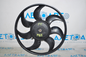 Right cooling fan impeller with motor for Lincoln MKX 16-3.7