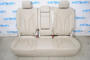 Rear row of seats 2 row Lincoln MKX 16-16 leather beige