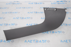 Left trunk door trim Lincoln MKX 16-18 dark gray, broken latch