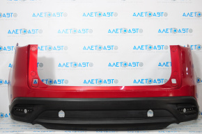 Rear bumper bare Mazda CX-9 16-23 without parking sensor, red