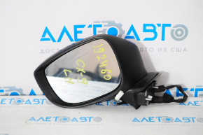 Left side mirror assembly Mazda CX-9 16-17 7 pins, BSM, turn signal, red