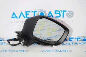 Right side mirror assembly Mazda CX-9 16-17 7 pins, BSM, turn signal, red