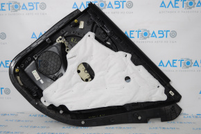 Door trim card rear left Chevrolet Malibu 16-25 rag black