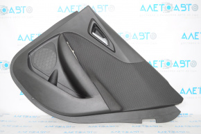 Door trim card rear right Chevrolet Malibu 16-25 rag black