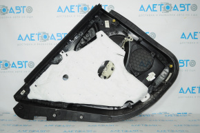 Door trim card rear right Chevrolet Malibu 16-25 rag black