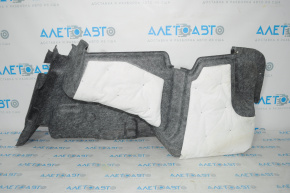 Left arch trim for Chevrolet Malibu 16-23 black
