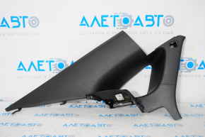 Left rear pillar trim Chevrolet Malibu 16-23 black